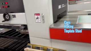 Tinplate printing