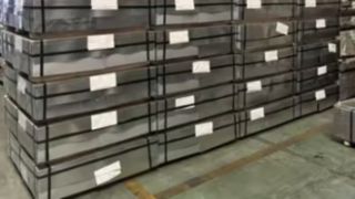 Hojas de hojalata electrolítica para envasado de té